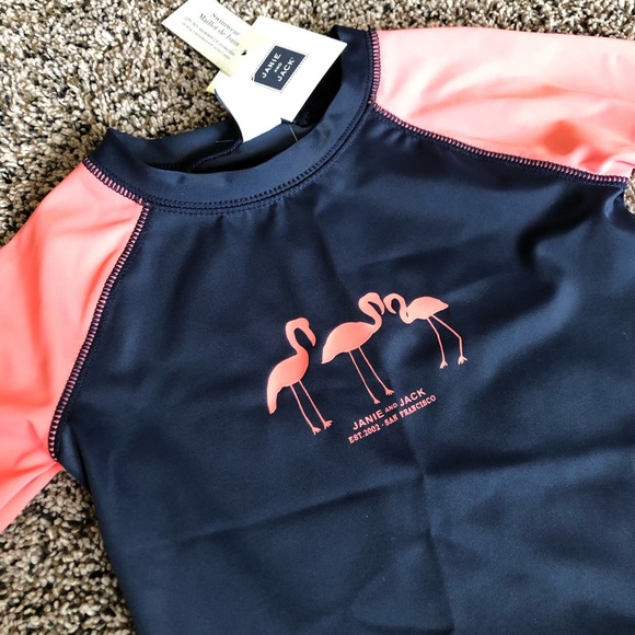 Janie and Jack girls swim top - Picture 2 of 4